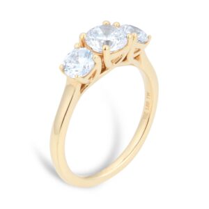 Diamond Accent Yellow Gold Ring